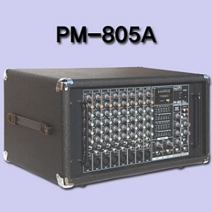 포터블 &amp; 랙타입 파워드 믹서 PM-805A MP3